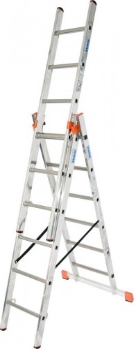 Лестница-стремянка трехсекционная KRAUSE MONTO TRIBILO 3х 6 129642