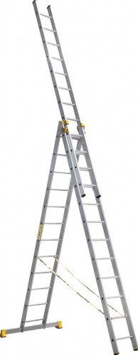Лестница-стремянка трехсекционная АЛЮМЕТ 9312 3х12 P3 9312