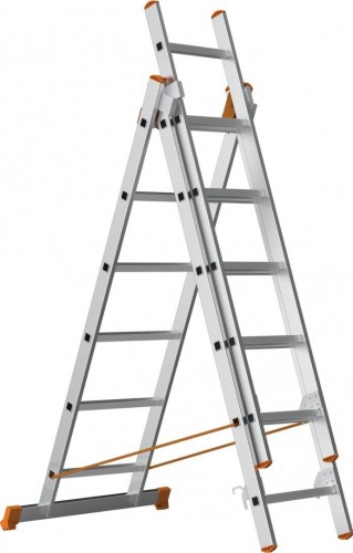 Лестница-стремянка трехсекционная Sarayli 3х 6 4306