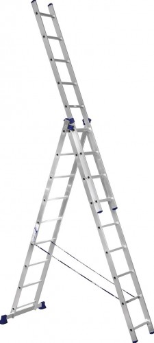 Лестница-стремянка трехсекционная АЛЮМЕТ 5309 3х 9 H3 5309