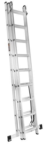 Лестница-стремянка трехсекционная ВИХРЬ ЛА 3х 9 73/5/1/16 - изображение 2