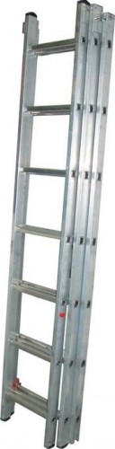 Лестница-стремянка трехсекционная Biber 98208 3х8 тов-077075