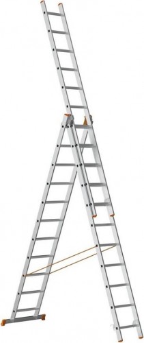 Лестница-стремянка трехсекционная Sarayli 3х11 4311