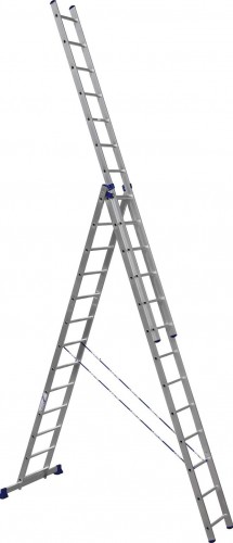 Лестница-стремянка трехсекционная АЛЮМЕТ 6313 3х13 HS3 6313