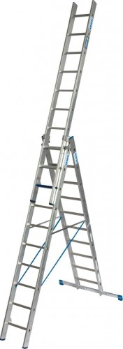 Лестница-стремянка трехсекционная KRAUSE STABILO 3x 8 +S 131652