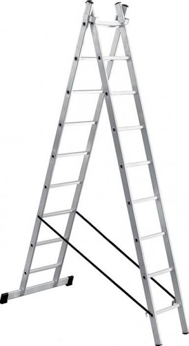 Лестница-стремянка трехсекционная Biber 98209 3х9 тов-077076