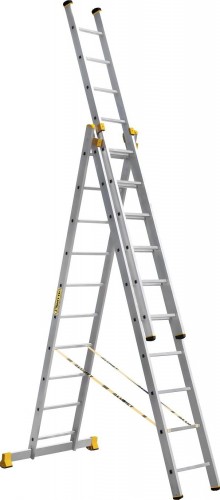 Лестница-стремянка трехсекционная АЛЮМЕТ 9310 3х10 P3 9310