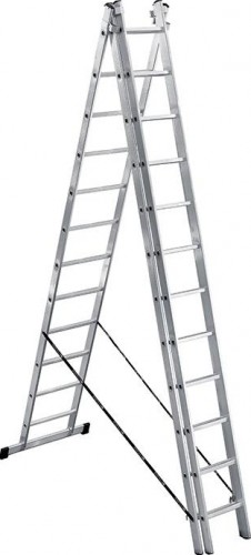 Лестница-стремянка трехсекционная Biber 98212 3х12 тов-077079 - изображение 2