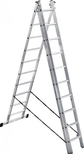 Лестница-стремянка трехсекционная Biber 98210 3х10 тов-077077 - изображение 3