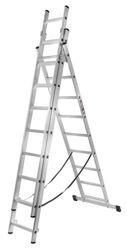 Лестница-стремянка трехсекционная ВИХРЬ ЛА 3х 9 73/5/1/16