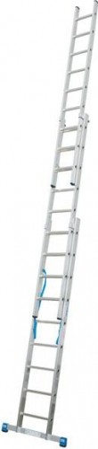Лестница-стремянка трехсекционная KRAUSE STABILO 3x 9 с доп. функцией 133755 - изображение 3
