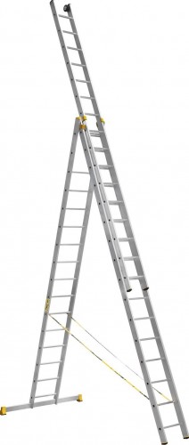 Лестница-стремянка трехсекционная АЛЮМЕТ 9314 3х14 P3 9314