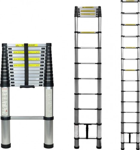 Лестница телескопическая АЛЮМЕТ TLS4.1 4,1 м TLS 4.1