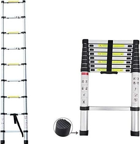 Лестница телескопическая АЛЮМЕТ TLS2.6 2,6 м TLS 2.6