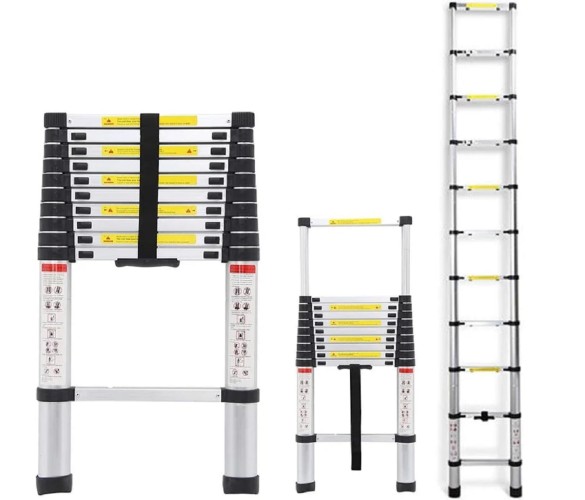 Лестница телескопическая АЛЮМЕТ TLS2.3 2,3 м TLS 2.3 - изображение 2