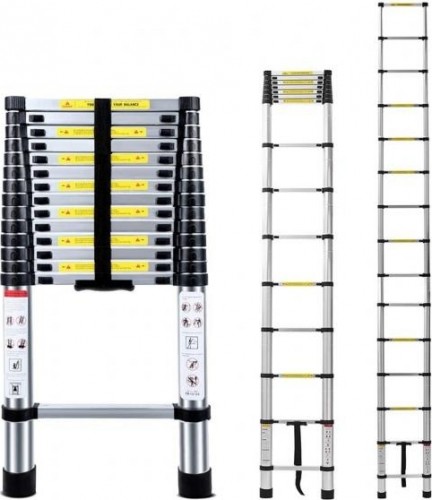 Лестница телескопическая АЛЮМЕТ TLS4.4 4,4 м TLS 4.4