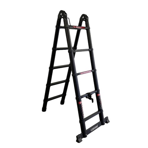 Лестница телескопическая СОРОКИН 24.27 двухсторонняя 3,2 м 24.27 - изображение 3