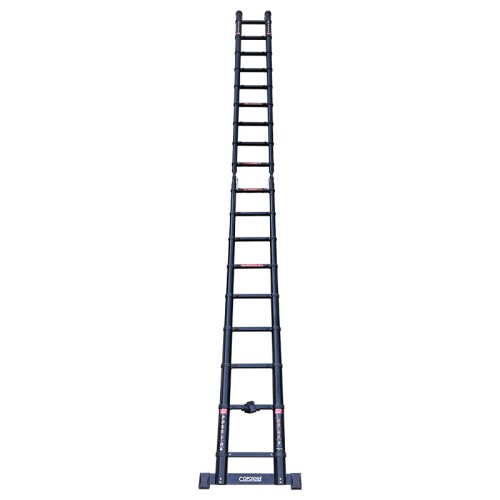 Лестница телескопическая СОРОКИН 24.56 двухсторонняя 5,6 м 24.56 - изображение 2