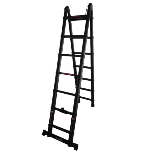 Лестница телескопическая СОРОКИН 24.28 двухсторонняя 4,4 м 24.28 - изображение 3