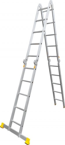 Лестница-трансформер АЛЮМЕТ Т-4155L 4х5 с одним стабилизатором T4155L