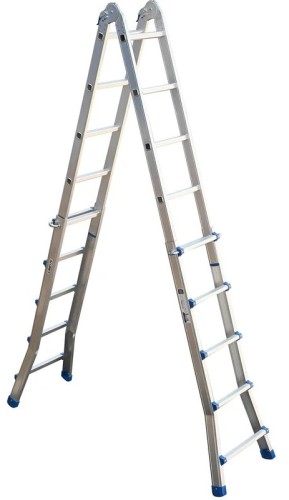 Лестница-трансформер АЛЮМЕТ TT45 4x5 телескопическая TT45 - изображение 3