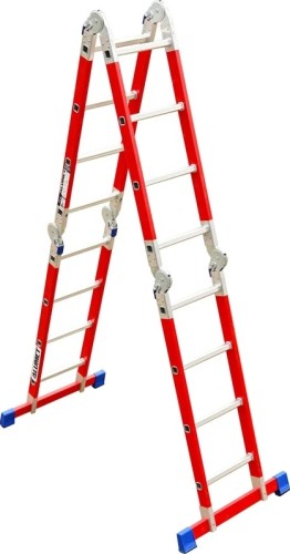 Лестница-трансформер АЛЮМЕТ FGT44 4x4 стеклопластиковая FGT44