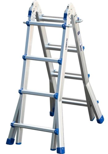 Лестница-трансформер АЛЮМЕТ TT44 4x4 телескопическая TT44