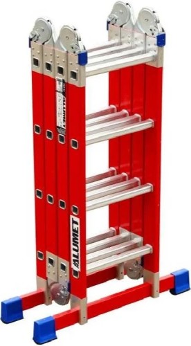 Лестница-трансформер АЛЮМЕТ FGT44 4x4 стеклопластиковая FGT44 - изображение 2