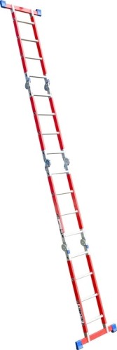 Лестница-трансформер АЛЮМЕТ FGT44 4x4 стеклопластиковая FGT44 - изображение 4