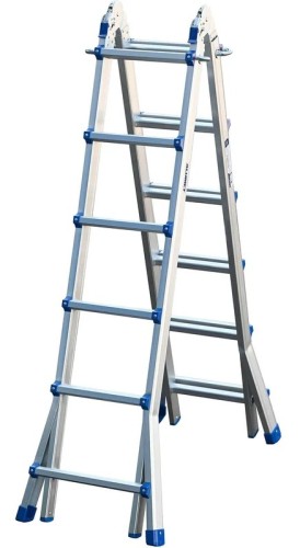 Лестница-трансформер АЛЮМЕТ TT46 4x6 телескопическая TT46