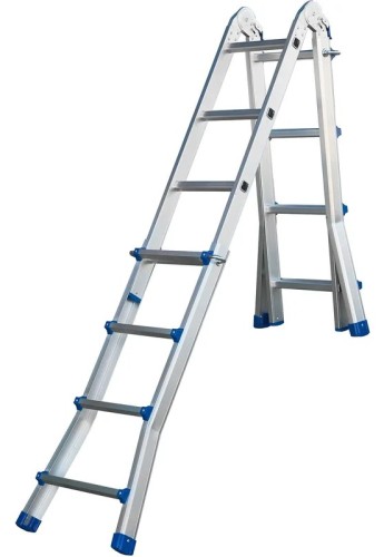 Лестница-трансформер АЛЮМЕТ TT44 4x4 телескопическая TT44 - изображение 4