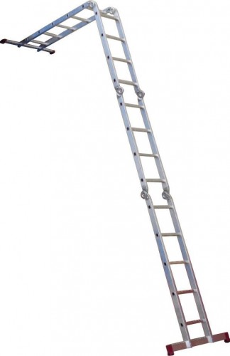 Лестница-трансформер KRAUSE CORDA 2х4+2х5 шарнирная, универсальная 085078 - изображение 3