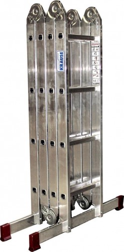 Лестница-трансформер KRAUSE CORDA 4х4 шарнирная, универсальная 085047 - изображение 4