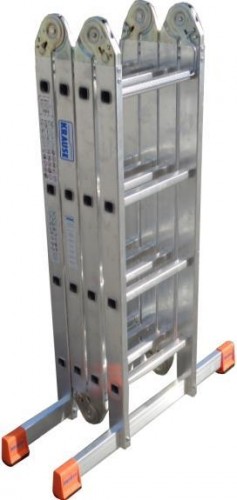 Лестница-трансформер KRAUSE MONTO MULTIMATIC 4х4 шарнирная, универсальная 120649 - изображение 4