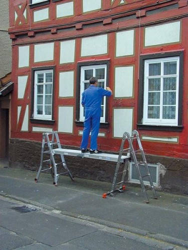 Лестница-трансформер KRAUSE MONTO TELEVARIO 4х5 шарнирная, телескопическая, 4 удлинителя 129987 - изображение 2