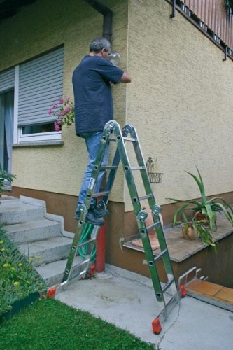 Лестница-трансформер KRAUSE MONTO MULTIMATIC 4х3 шарнирная, универсальная 120632 - изображение 3