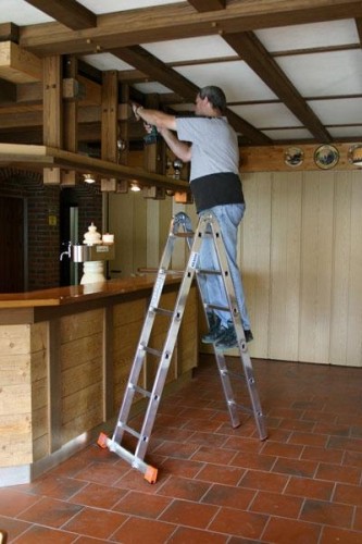 Лестница-трансформер KRAUSE MONTO TRIMATIC 2х6 шарнирная, двухсекционная 129901 - изображение 2