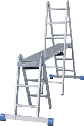 Лестница-трансформер KRAUSE STABILO  2х3+2х6 шарнирная, комбинированная 133922 - изображение 5