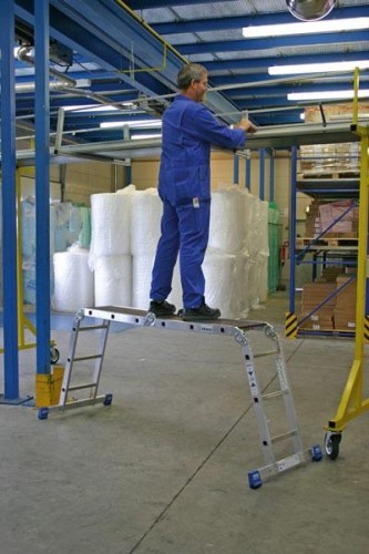 Лестница-трансформер KRAUSE STABILO  4х3 шарнирная, универсальная 123510 - изображение 5