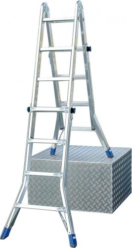 Лестница-трансформер KRAUSE STABILO  4х4 шарнирная, телескопическая 133953