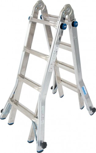 Лестница-трансформер KRAUSE STABILO  4х4 шарнирная, телескопическая, 4 удлинителя 133977 - изображение 4