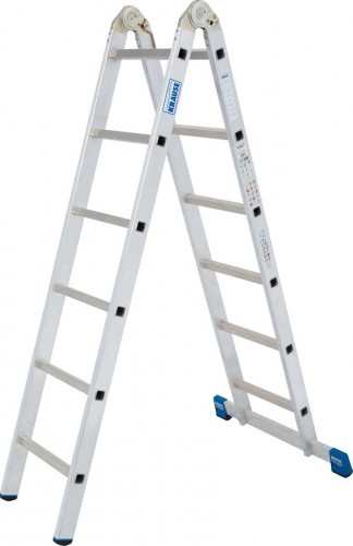 Лестница-трансформер KRAUSE STABILO  2х3+2х6 шарнирная, комбинированная 133922 - изображение 2