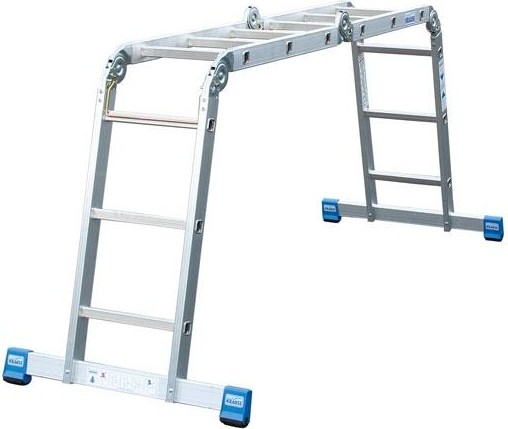 Лестница-трансформер KRAUSE STABILO  4х3 шарнирная, универсальная 123510