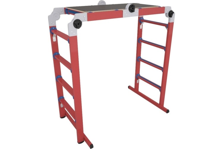 Лестница-трансформер стеклопластиковая Антиток ЛСПТД-1,5 П (подмость) 267886