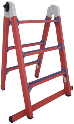 Лестница-трансформер стеклопластиковая Антиток ЛСПТД-1,0 МГ (мягкий грунт) 471584 - изображение 2