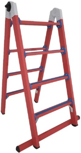 Лестница-трансформер стеклопластиковая Антиток ЛСПТД-1,5 МГ (мягкий грунт) 471585 - изображение 2