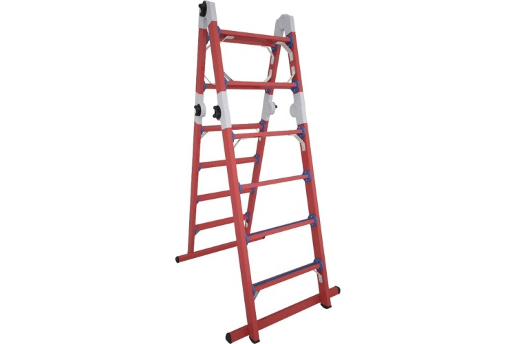 Лестница-трансформер стеклопластиковая Антиток ЛСПТД-1,5 П (подмость) 267886 - изображение 2