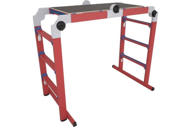 Лестница-трансформер стеклопластиковая Антиток ЛСПТД-1,0 П (подмость) 247370