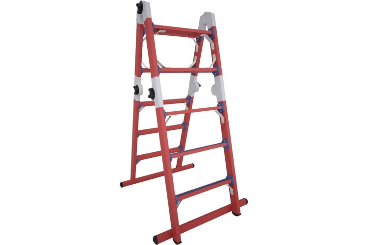 Лестница-трансформер стеклопластиковая Антиток ЛСПТД-1,0 П (подмость) 247370 - изображение 2
