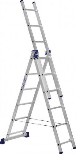 Лестница трехсекционная АЛЮМЕТ 5306 3х 6  H3 5306